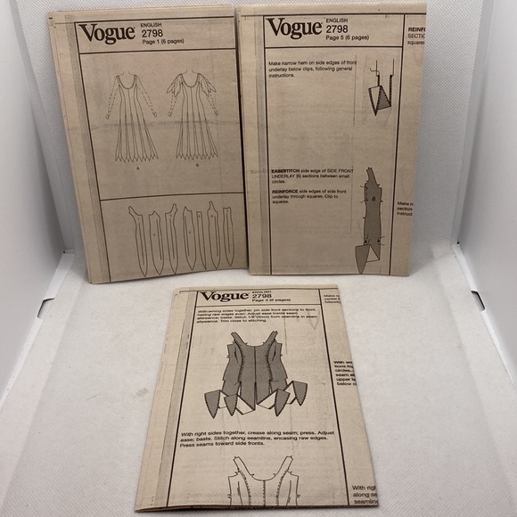 Vogue American Designer Tom and Linda Platt #V2798 Dress Pattern Sizes 12-14-16 - Picture 12 of 12